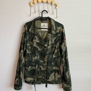 Hollister military jacket